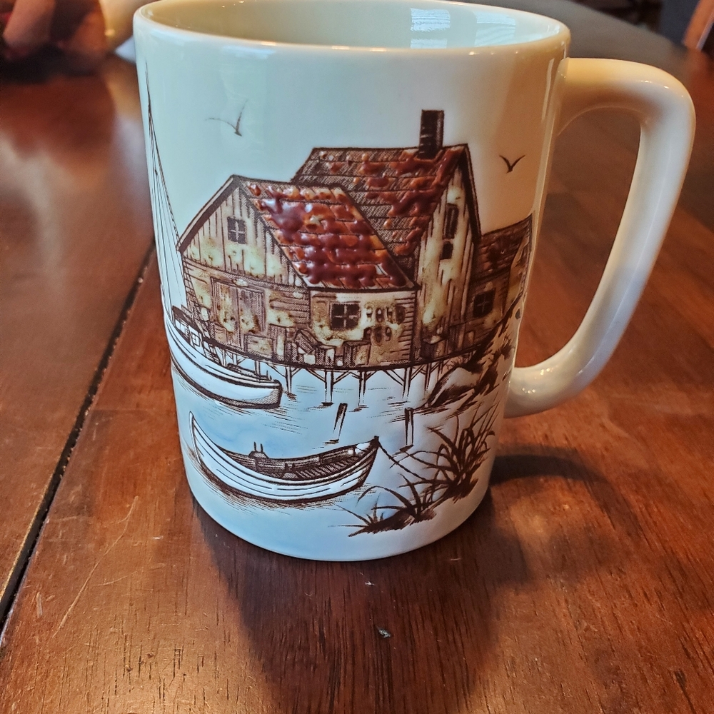Otagiri Seaside Scene Mug
